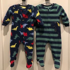 12 month footie jammies.